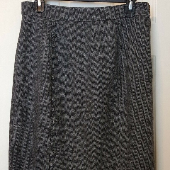 Anthropologie Dresses & Skirts - New Hermant & Nandita Herringbone Pencil Skirt